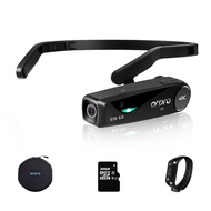 ORDRO Camcorder EP6plus 4K Head Mounted Mini Vlog Camera FHD 1080P 60FPS Body Camera Video Recorder