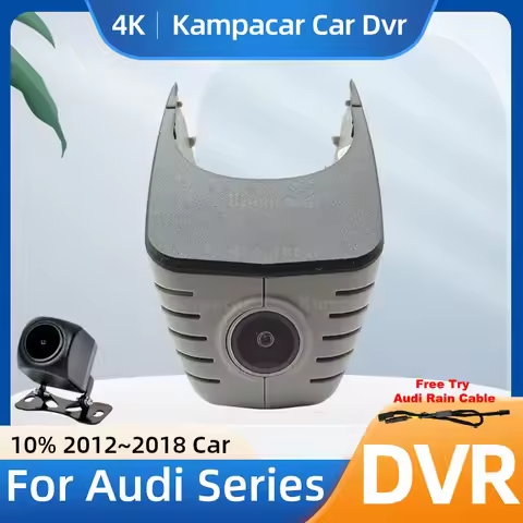 Kampacar AD06-4K 2160P Wifi DashCam Camera Video Recorder For Audi A4 B8 A5 S3 S4 S5 A3 8v A6 C7 Q3 