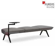 Fursys modular sofa fabric 3-seater bench stool cafe living room airy ottoman office lounge writing desk CS613BB