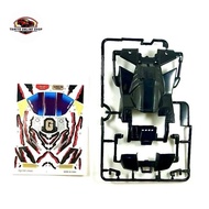 Rep Tamiya 19452 Body Broken Gigant Body BG Chassis SFM Black