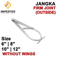 Jangka Besi 8" SOLAR Caliper Firm Joint Outside Luar 200/ 8 Tanpa Wings