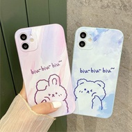 Colored Silicone Camera Protective Case Bear Rabbit Biu Biu Biu