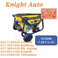 MOTO MT8500 7.5kva Electric Start Generator
