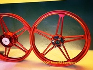 Enkei Hylos 525 CNC Style Sport Rim 100% Original Y15ZR YSUKU Y15 ZR ENKEI 1.6x17 / RCB King Drag La