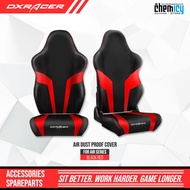 DXRacer Air Dust Proof Chair Cover & Slipcover PU Leather - Black Red
