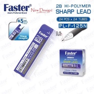 Faster Mechanical Pencil Lead 0.5mm / 0.7mm 2B Pencil Refill 4tube