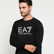 EA 7 Emporio Long Sleeve T-Shirt Casual 100% Cotton Combed 30s
