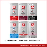 illy Nespresso Compatible Coffee Capsules 10 Capsules 6 Types