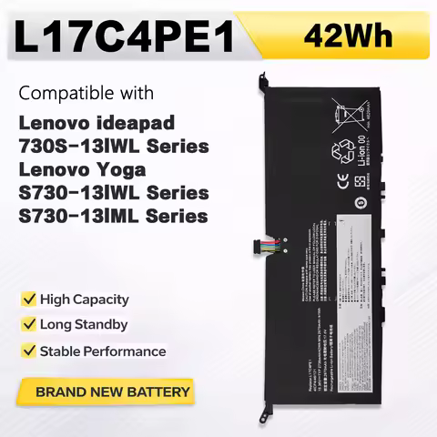 PowerHub L17C4PE1 L17M4PE1 Laptop Battery Compatible with LENOVO YOGA S730-13 S730-13IWL (81J0) Idea