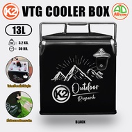 K2 VTG Cooler Box 13 ลิตร กระติกน้ำแข็งเก็บความเย็น วินเทจ สำหรับแคมป์ปิ้ง ปิกนิก เดินทาง