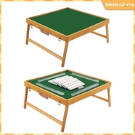 [BlesiyaedMY] Mahjong Set Foldable Table Leisure Travel Mahjong Table