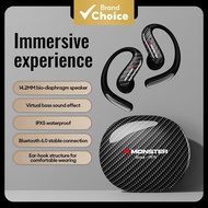 Monster MQO37 Earphones Wireless TWS Bluetooth Gaming Headsets Noise Reduction Sport Headphone HiFi 