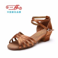 Sansha Genuine Goods Girls Latin Dance Shoes Girls National Standard Dance Shoes Childrens Latin Sho