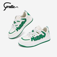COROLLA Sepatu wanita hijau putih fashion trendy sepatu cewe casual coX3123307