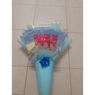 NEW ITEM-BOUQUET DUIT RM50+KITKAT CHOCOLATE FREE WISH CARD&amp;FREE COD SELANGOR/ SURPRISED BOUQUET FOR BIRHTDAY,CONVOCATION