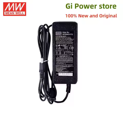 GST60A 60W MW AC-DC Industrial Adaptor GST60A05-P1J GST60A48-P1J GST60A09/07 GST60A12-P1J GST60A15-P