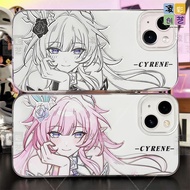 Honkai: Star Rail/Cyrene/Honkai Star Railway Q Version Old Lian Phone Case Suitable for iPhone/gret