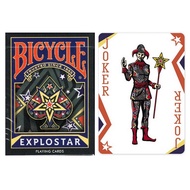 new Bicycle EXPLOSTAR Playing Cards Deck Poker Size Cardistry USPCC Limited Edition Magic Card Games