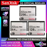 SanDisk Extreme PRO CFast 2.0 Memory Card 525mb/s 64GB 128GB 256GB CFSP 12BUY.SG