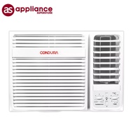 Condura 1.0 HP Side Discharge Timer 6X Window Type Non Inverter Aircon WCONH010EC2