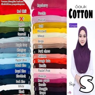 TUDUNG COTTON SAUK DHANA Size s