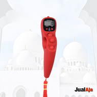 Tasbih Digital Alarm Bunyi Beep 100 Doff Lampu LED Unik Alat Zikir Murah COD