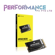 CORSAIR MP600 MICRO 1TB PCIe 4.0 (Gen4) x4 NVMe M.2 2242 SSD (5 YEARS WARRANTY BY CONVERGENT SYSTEMS
