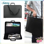 CHERRY 1Pcs A3 Folder Bag, Top Handle Weather Resistant A3 Drawing Board Bag, Portable Large Capacit