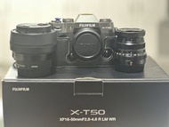 FUJIFILM X-T50淨機，XF 35mm f2，sigma 56mm f1.4