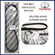 TOYOTA ALPHARD VELLFIRE AGH30 2.5 FAN BELT 90916-02732 6PK1244