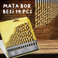 MATA 19-Piece HSS Drill Bit Set 19-Piece HSS Drill Bit Set 1-10mm