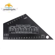[untedvrip9n]Fret Leveling Tool Ruler Stainless Steel Fret Rocker