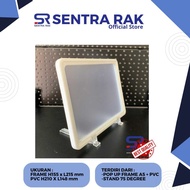 Promotional Frame A5+ Stand Frame 75 degrees - Clear