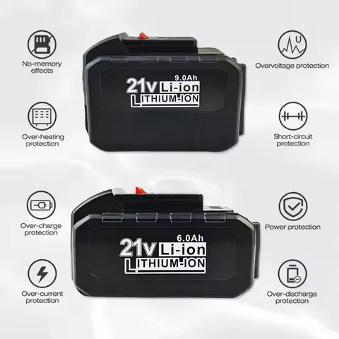 21V 9AH 6AH 3AH high-power durable lithium battery,charger, suitable for Dayi 21V Volt Replace Batte