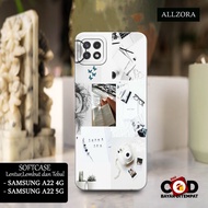 Latest SAMSUNG A22 5G/A22 4G Case - ALLZORA [AESTHETIC] - SAMSUNG A22 5G/A22 4G Case - Silicone Hp S