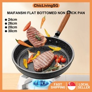 ISIYINER Non-Stick Frying Pan Skillet | Multi-Function Stir Fry Wok | Induction & Gas Stove Compatib