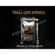 (ReadyStock) HongJie Small Cyst Artemia/baby brine shrimp,fish food-BBS jenis kecik -makanan ikan-ak