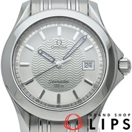 นาฬิกา OMEGA Seamaster 120M Quartz 36mm 2511.31 SS สำหรับผู้ชาย สีเงิน ผ่านการขัดเงา สภาพดีเยี่ยม [ม