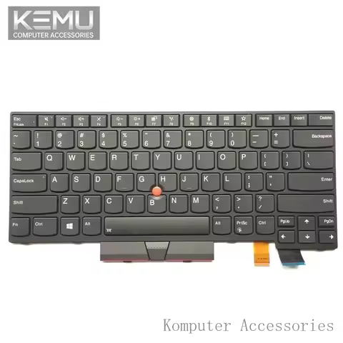 Laptop Keyboard for Lenovo Thinkpad L14 Gen1 Gen2 TP00120E With mouse lever