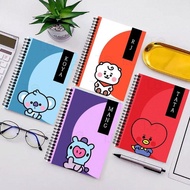 Blocknote BT21 notebook BT21 book BT21