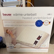 Beurer 德國百年品牌 UB53 單人電熱床墊 150 x 80 厘米 電暖墊