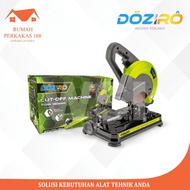 Cut off 7" Doziro Baru new Low Watt ORI / Mesin pemotong besi setara RYU