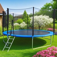 Outdoor Trampoline for Adults and Children, Indoor Jumping Bed, Large Park Trampoline, Bungee Jumpin