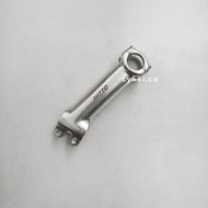 nitto nj 89 njs threadless stem silver NJS certified cold forged