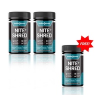 (2 แถม 1) MakeMoves Nite Shred (30แคปซูลx3กระปุก) - ไนท์ เชรด ตัวช่วยเผาผลาญขณะหลับ
