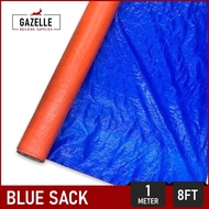Blue Sack Sakolin Waterproof Construction Cover Sakoline Trapal (PER METER)