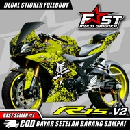 decal r15 v2 Hayabusa Sticker decal striping fullbody yamaha R15 V2 Hayabusa - Sticker decal stripin