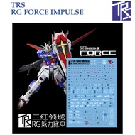 WATER DECAL [TRS] TR005 FORCE IMPULSE RG 1/144 TR 005