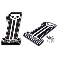 66928DW H-D Dark Custom #1 Skull Black Cribbage Game