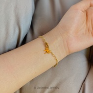 Liosentral - Sahna Bracelet | Titanium bracelet ribbon bracelet anti-rust coquette bracelet